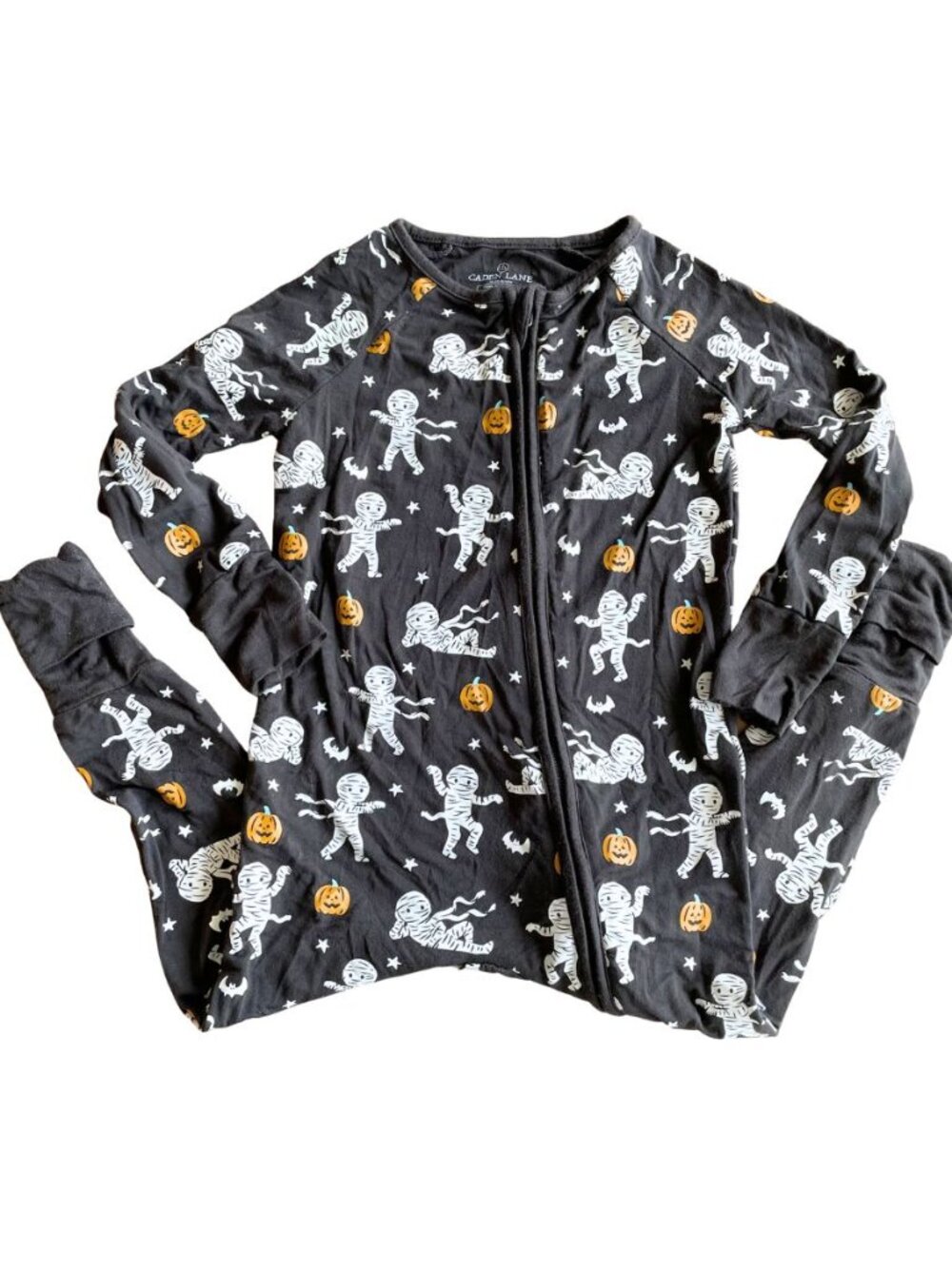 Caden Lane Bamboo Halloween Unisex Footie‎ Sleeper - Sz 18-24 Months